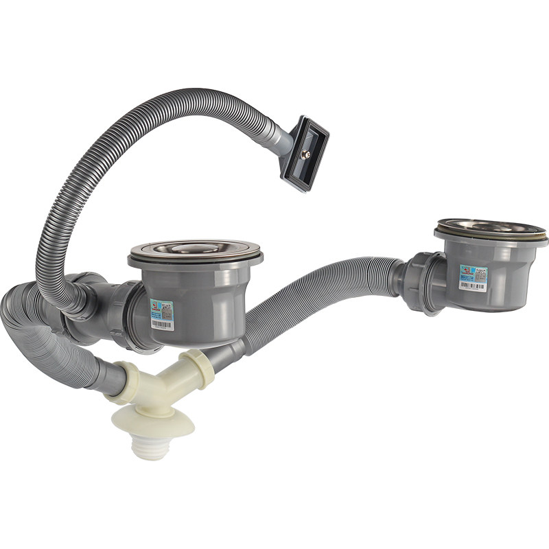 Küche doppel dish becken abflussrohr zubehör waschbecken waschbecken ...