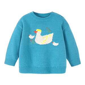 
Mini Balabala Boys Sweater 2025 Autumn and Winter New Baby Soft Christmas Cute Warm Knitted Sweater