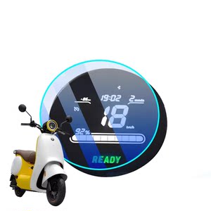 
Nine q85c electric car instrument film sticker battery car protection 9 screen film decoration decorative accessories