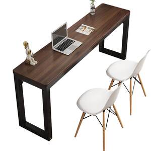 
Computer desk desktop home writing study desk rectangular office desk narrow strip table bar small table simple desk desk