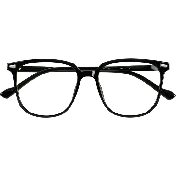 Xiaohongshu Large Frame Super Light TR90 Myopia Glasses Frame Rivet Decoration can be equipped with a degree of eye rack