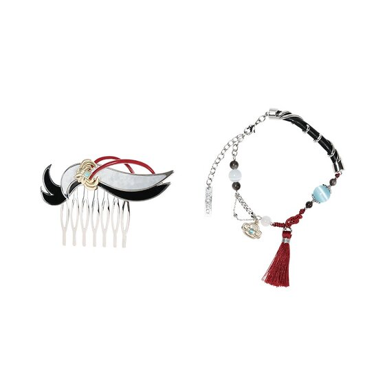 
[Genshin Official] Shenhe Theme Impression Series Hair Accessories Head Comb/Bracelet Genshin
