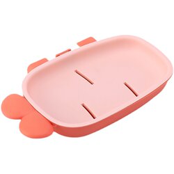 Nordic Contrast Color No-Punch Drainable Wall-Mounted Soap Dish