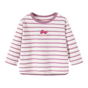 
Mini Balabala T-shirt for boys and girls, spring new product, baby's skin-friendly, breathable, non-deformable long-sleeved top