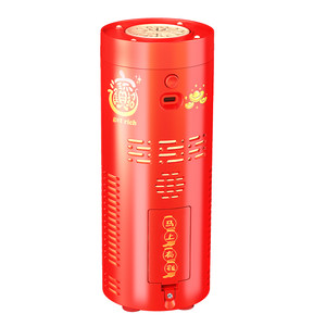 
New style bubble blowing machine, fireworks bubble machine, New Year's gift for children, bubble stage, fully automatic charging model, rotating