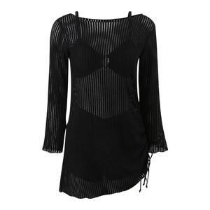 
Hot girl sexy swimsuit women's large size slightly fat mm slimming belly-covering slinging shirt bikini three-piece vacation hot spring