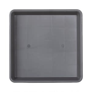
Square flower pot tray base chassis water connection tray large plastic thickened imitation ceramic gray resin flower tray bottom