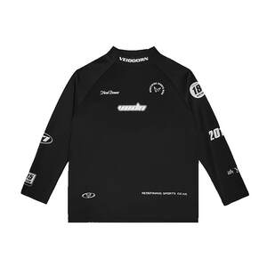 
Weidong explores half-high collar long-sleeved professional sports T-shirt for men in autumn American basketball training breathable running fitness