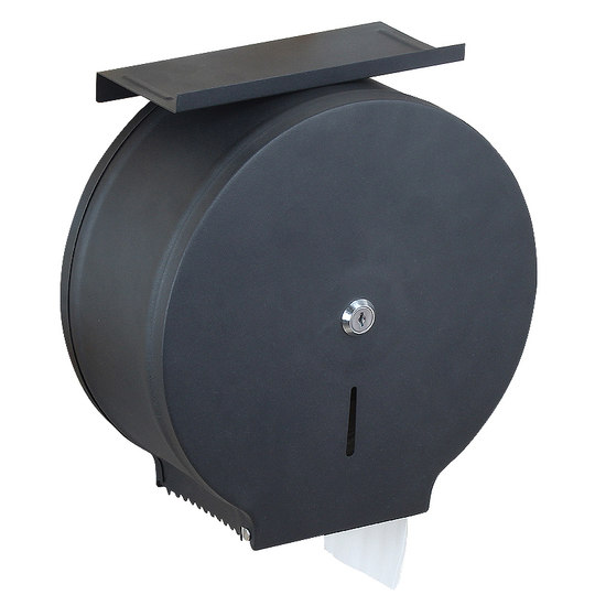 Stainless Steel Large Roll Paper Box | Wall-Mounted Toilet Paper Holder ...