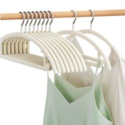 Good Helper Flocking Hanger Household Wardrobe Storage Special Hanger Support Non-slip Seamless Anti-shoulder Angle Organizer