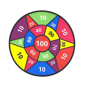 
Sticky ball large-sized target toys for boys and girls outdoor sports sticky ball dart board game props outdoor group building