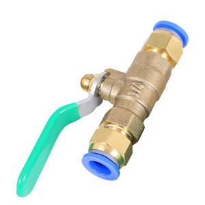 
Tracheal valve switch pneumatic ball valve air compressor deflation valve air pump accessories quick plug quick air hose connector