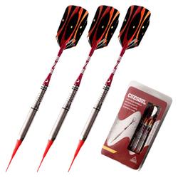 Cuesoul/q獣 3-pack Competition Grade Tungsten Steel Dart Bar Club Professional Electronic Soft Dart Needle Set