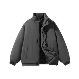 
PandaNull Original New Stand Collar Cotton Clothes Autumn and Winter Loose Cotton Clothes Large Size Couples Cotton Jackets Jackets for Men and Women