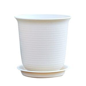 Durable Plastic Household Resin Flower Pot Green Plants Large Garden Indoor Ceramics Extra Large Large Living Room Balcony Desktop