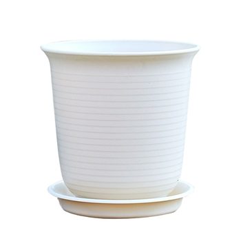 Durable plastic household resin flower pot green plants large courtyard indoor ceramic extra large living room balcony desktop
