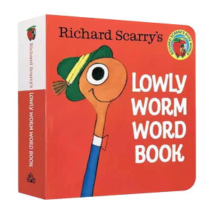 
Original English picture book Richard Scarry's 3-volume collection Farm animal cognition Understanding cars from A to Z Elementary vocabulary for young children 0-3 years old cognitive enlightenment picture book board book pocket book