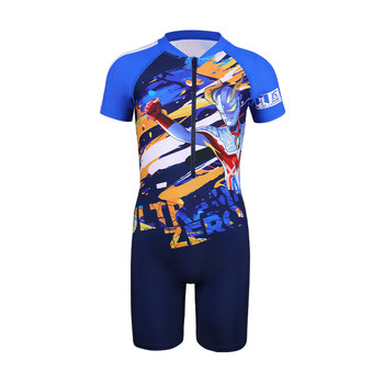 ZUK Children's Swimsuit Ultraman Boys One-piece Swimsuit