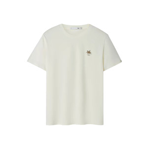 
Heilan House Year of the Horse T-shirt top cool and breathable summer T-shirt embroidery men's clothing antibacterial and anti-mite short-sleeved