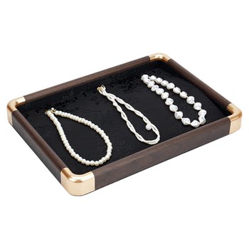 
Wood grain bracelet jade jewelry display plate counter display