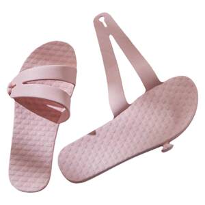 Travel portable slippers Folding out of travel storage hotel Bathroom Anti -slip beach cold dragbeat can be removed
