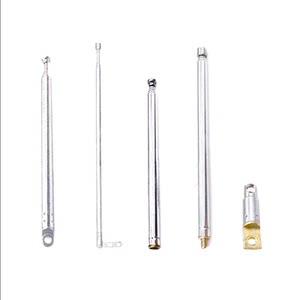 Original radio telescopic rod antenna 4 sections 5 sections 6 sections remote control alarm toy teaching flat head antenna