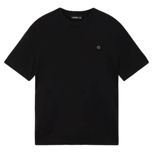 
Keshidi short-sleeved round neck sweater for men in autumn and winter trendy business casual fit bottoming T-shirt knitted pullover for men