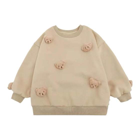 
Street-friendly parent-child clothing, spring and autumn boys and girls sweatshirts and pants, Internet celebrity baby crawling clothes, high-end mother-child and mother-daughter suits