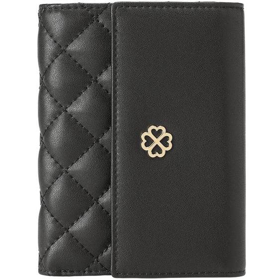 
Scarecrow wallet, jurer leather black wallet small niche high-end coupon wallet cowhide exquisite wallet card bag