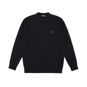 
Radibol men's knitted sweater 2025 autumn new half turtleneck solid color old money style cashmere sweater for men