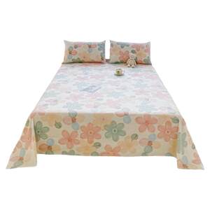 Jieliya's northern European wind full cotton bed single piece 100 pure cotton cotton summer single student dormitory double children are single