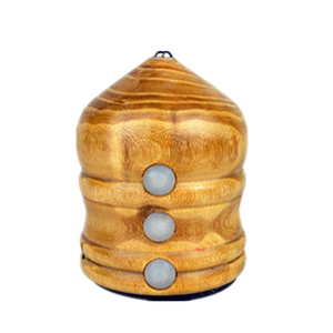 Solid wood gyro ice monkey children's toys toy adult fitness special wood pumping old ice gama with whip rope wood