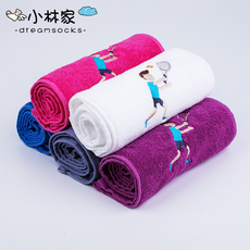 полотенце 运动毛巾网球跑步健身游泳加长挂脖卡通儿童成人男女棉吸汗擦汗