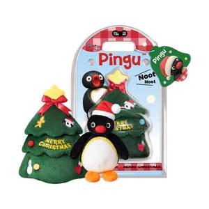 
Maktub Pingu Christmas tree doll girls plush pendant doll cute toy birthday gift