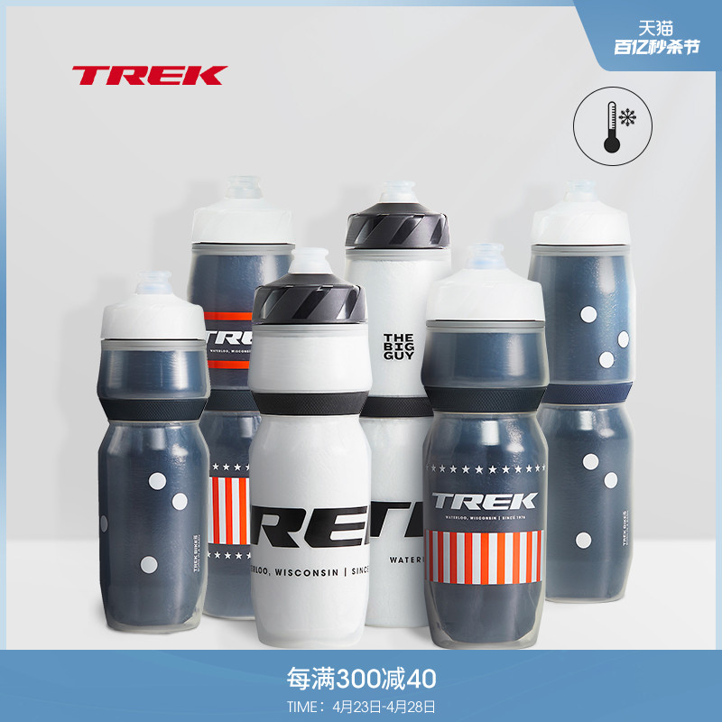TREK 崔克 Voda Ice系列保温保冷大容量便捷存取自行车骑行水壶