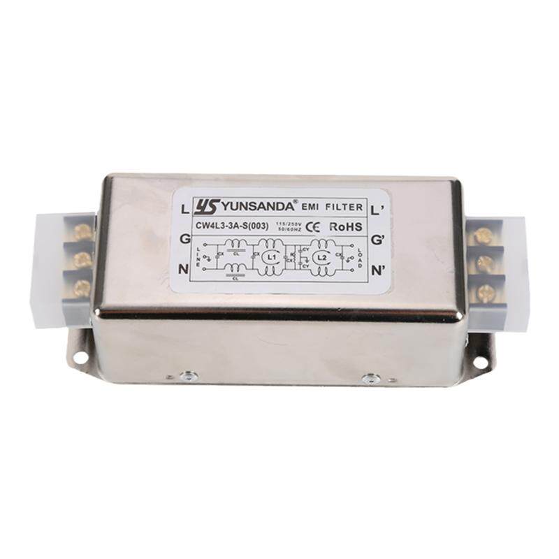 Filtre D'Alimentation Monophasé CW4L210AS EMI 220VAC - Filtre AC Performance Fiable