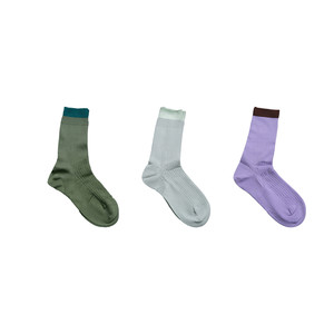 
Yuanjia mercerized cotton socks, multi-color mid-tube socks, elastic socks, light and thin pile socks, can be worn in all seasons Y-572 limited edition
