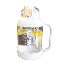 Water cup, large capacity, boys' fitness water bottle, tons of buckets, high temperature resistant plastic water bottles, big belly cups, buckets