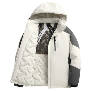 
WASSUP SAIDD Black Gold Graphene Jacket Cotton Jacket Men's Winter Thickened Cotton Jacket Women's Couple Cotton Jacket