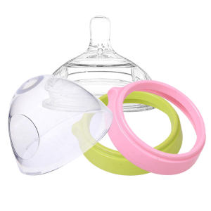 
How wide-diameter baby bottle accessories original bottle body dust cover middle ring imitation breast milk nipple special duck mouth