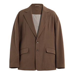 
Sea Highway Comfortable Men's Autumn Retro Premium Single-breasted Casual Commuting Suit Jacket