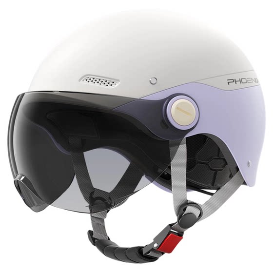 Phoenix 3C certified electric battery car helmet for women, universal for all seasons, summer 2026 new style, non-pressing hair safety helmet