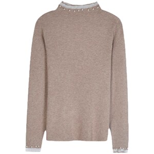 
Large size half turtleneck sweater for women tight inner bottom shirt pearl fashionable top fat mm autumn and winter pullover sweater