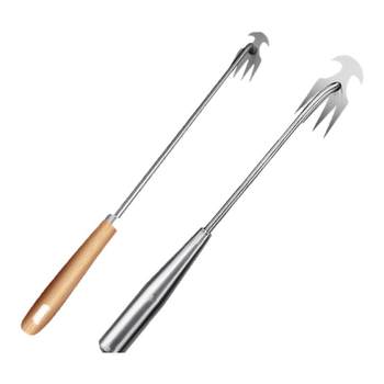 
Weeding artifact root pull-up rake root removal