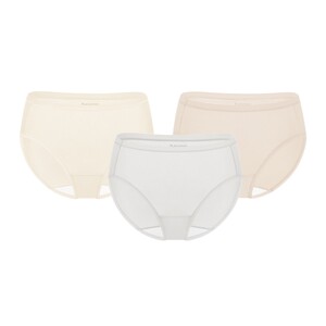 
Cotton era women's and men's underwear 7A antibacterial 3-pack non-pinching extended crotch bottoms briefs briefs