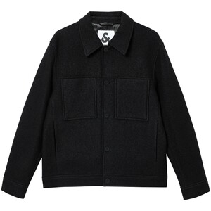 
[Pure Wool] Jack Jones Woolen Coat Men's Autumn Solid Color Lapel Jacket Top Quiet Luxury Sheep Stylish Men's Clothing