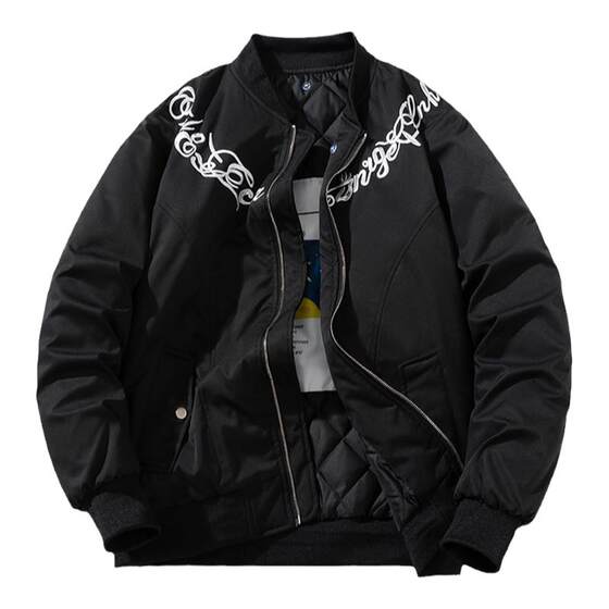 MyES Muye Senjie Men's Winter Winter New American Retro Baseball Cotton Clothing Couple Pilot Plus Tide
