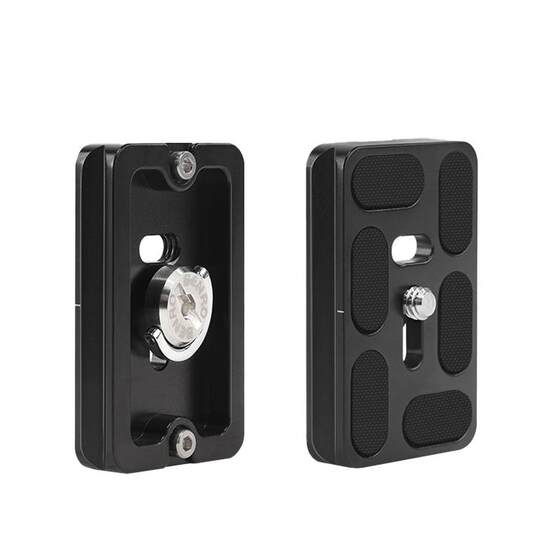 
Bainuo PU50/60/70/100 SLR camera tripod camera pant telephoto lens professional quick installation board universal Yajiakou tripod quick removal board L-shaped vertical shot quick removal base clip