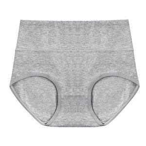 Yalu pure cotton women's underwear high waist belly pants large size antibacterial buttock lifting women's shorts new antibacterial style
