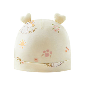 
October crystal baby fetal cap spring and summer newborn hat thin newborn fontanel newborn summer baby hat